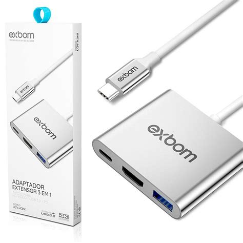 Adaptador Em Video Tipo C Para Hdmi Usb U V A N