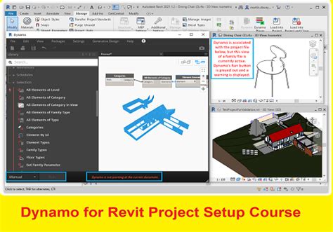 كورس تعليم برنامج ريفيت Dynamo for Revit Project Setup Course R l d 10