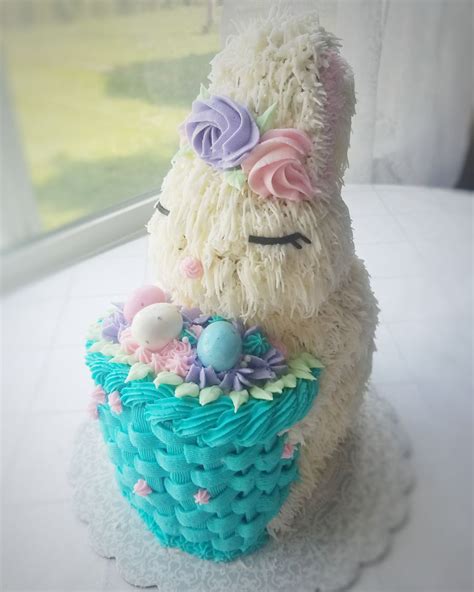 Easter Bunny Cake - CakeCentral.com