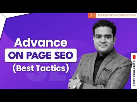 Learn Advanced On Page SEO Techniques On Page SEO Tutorial For