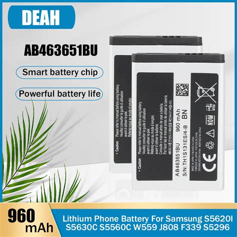 Pcs V Mah Ab Bu Mobile Phone Battery For Samsung S I