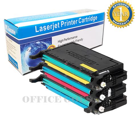 Pk Clt S Cmy Tri Color Toner Cartridge Set For Samsung Clp