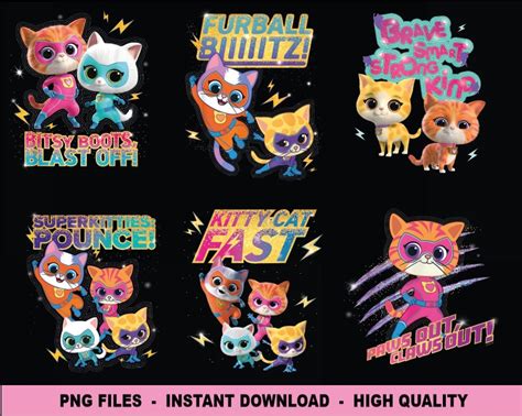 Superkitties Pounce Png Superkitties Villains Png Superkitties