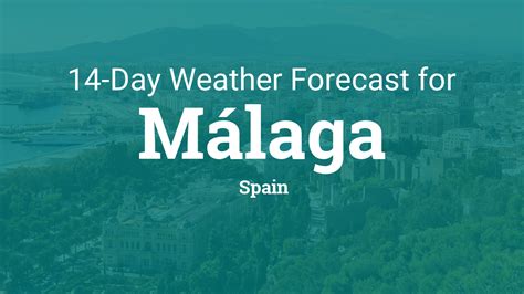 Málaga, Spain 14 day weather forecast