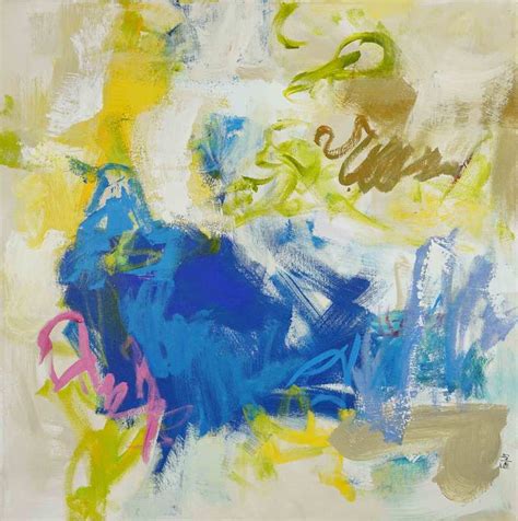 Lake O'Hara series of abstract paintings - Catherine Fields Abstract Expressionist Artist