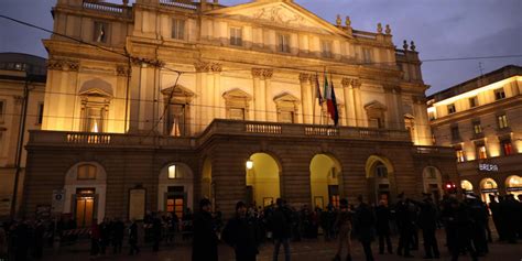 Scala Alla Prima Liliana Segre Nel Palco Reale La Forza Del Destino