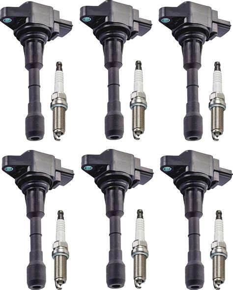 Amazon Ena Set Of Iridium Spark Plug And Ignition Coil Pack