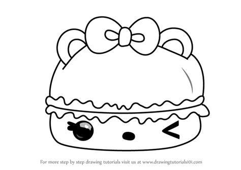 Learn How To Draw Bubbly Gloss Up From Num Noms Num Noms Step By Step