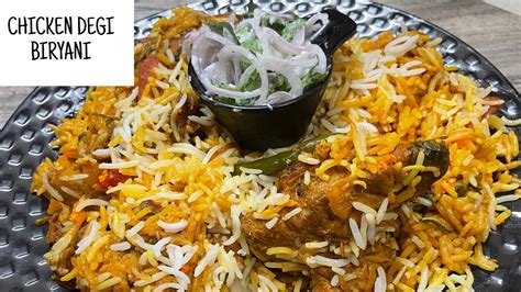 Chicken Degi Biryani Recipe By Khans Flavour YouTube