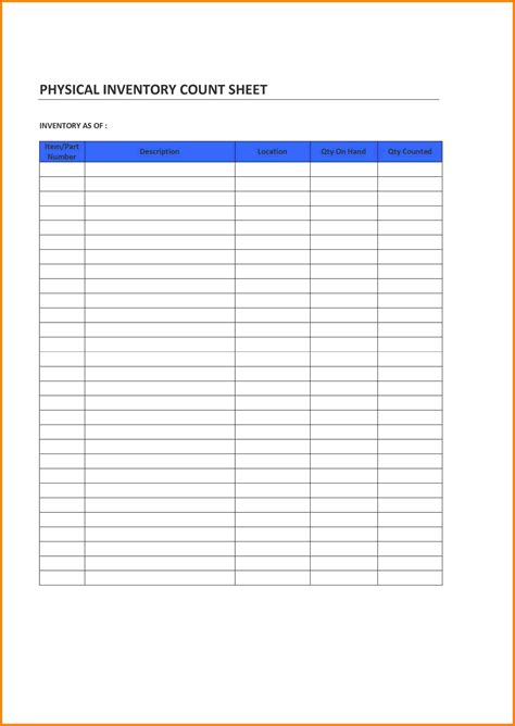 Printable Downloadable Free Blank Spreadsheet Template - Printable ...