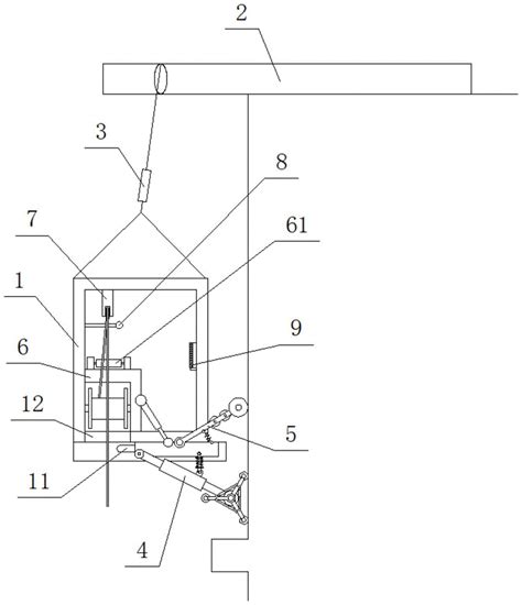 一种房建施工用安全防坠落装置的制作方法