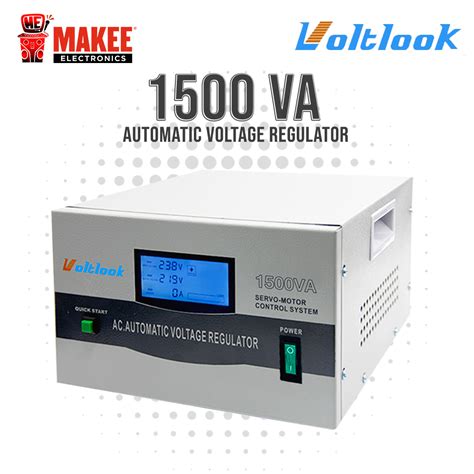 Voltlook Digital Automatic Voltage Regulator AVR 1500 Watts With Time