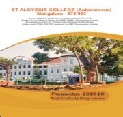 St Aloysius Degree College Bangalore Admission Courses Fees