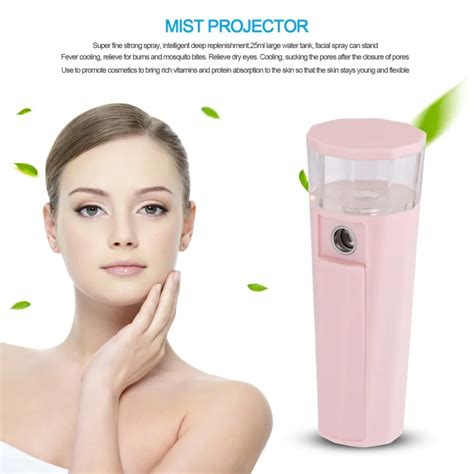 Mist Sprayer Handheld Facial Steamer Mini Portable Strong Deep