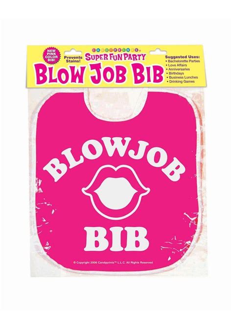 Blow Job Bib The Adult Shoppe