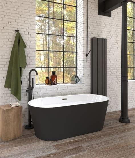 Killeen Hardware Sonas Signature Freestanding Bath Matt Black