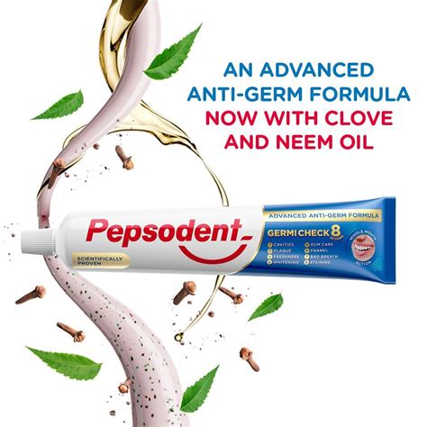 Pepsodent Germi Check 8 Action Toothpaste 100 Gm Price Uses Side