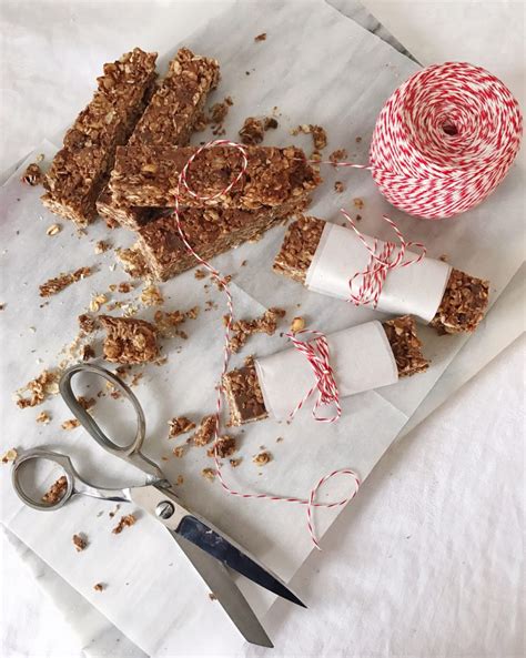 Homemade Chocolate Peanut Butter Granola Bars Domestikatedlife