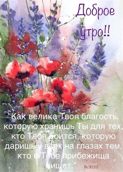 Пин от пользователя Любовь на доске Доброе утро | Библейские стихи ...