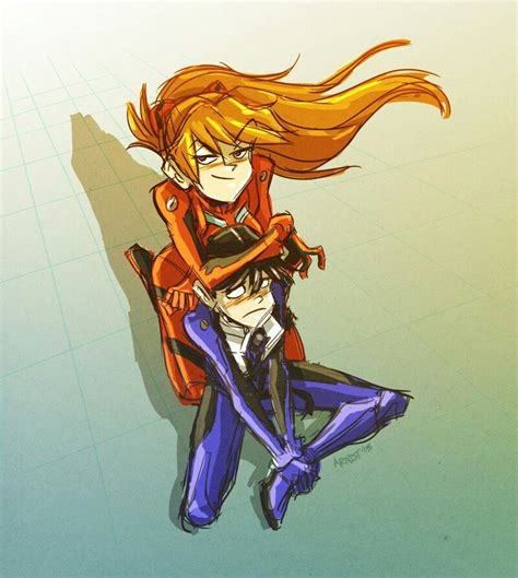 Shinji X Asuka Evangelion Neon Genesis Evangelion Evangelion Shinji