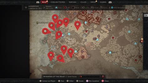 Diablo 4 Helltide Mystery Chests Locations Map Gameranx