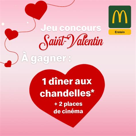 F Tez La Saint Valentin Dans Votre Mcdo Erstein Mcdonald S