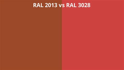 Ral 2013 Vs 3028 Ral Colour Chart Uk