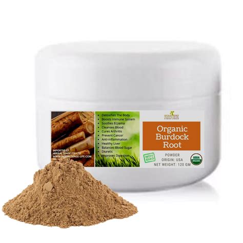 Burdock Root Powder – Herbal Sense Life