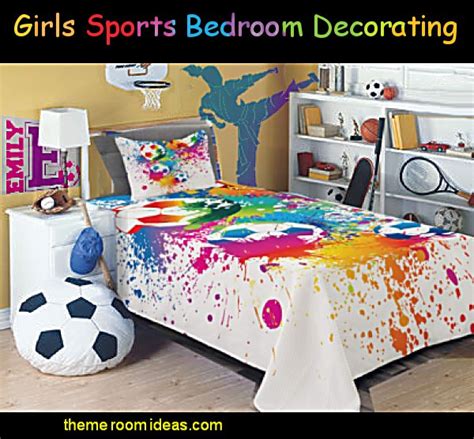 Decorating Theme Bedrooms Maries Manor Girls Sports Bedroom Decor