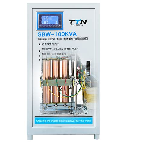 Sbw 150kva Three Phase Compensation Voltage Stabilizer Avrregulator