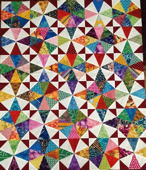 Kaleidoscope Variation Kaleidoscope Quilt Quilts Scrap Quilt Patterns