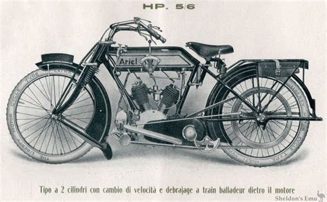 Ariel 1914 56 Hp V Twin Model