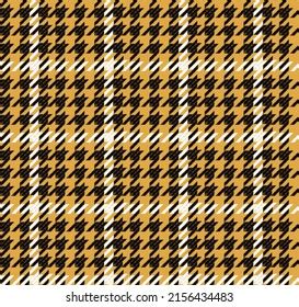 Houndstooth Seamless Pattern Crowbar Print Stock Vector Royalty Free