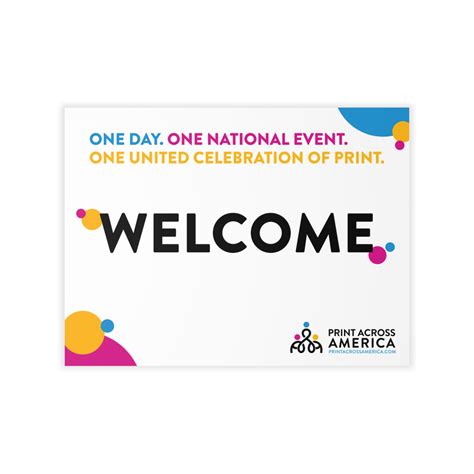 Welcome Wall Decals Print Across America