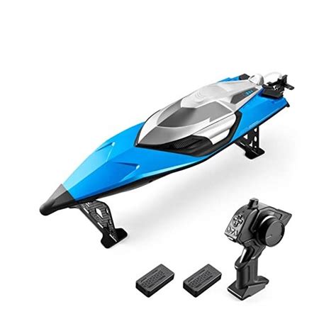 HUIOP RC Bateau Télécommande Bateaux 70km h Haute Vitesse 2 4GHz RC