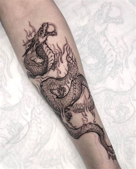 Forearm Dragon Tattoo Perfect Blend Of Style And Visibility