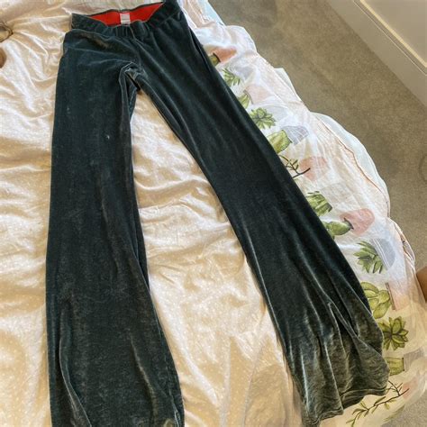 Gorgeous Vintage Velvet Flares No Size Label But Depop