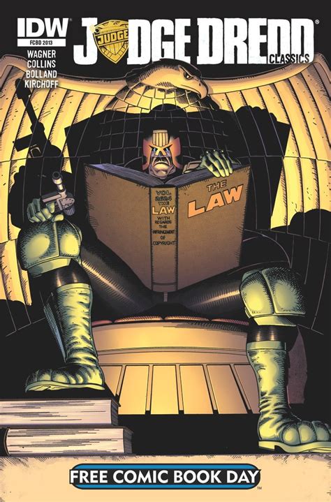 Judge Dredd Classics Series Free Comic Book Day Issue Coming From Idw