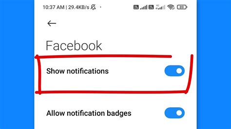 How To Turn Off Facebook Notifications On Android YouTube