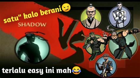 Ngeratain Survival Challenge Dan Sensei Game Shadow Fight