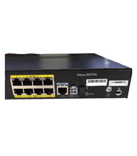 Cisco 897va Integrated Services Routers Isrs 8 Port Managed