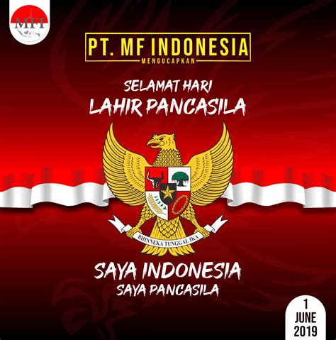 Hari Lahir Pancasila Png Desain Poster Hari Lahir Pancasila 2021