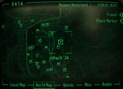 Fallout New Vegas Vault 34 Location