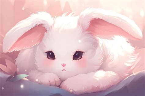 Cute Bunny Anime Wallpaper