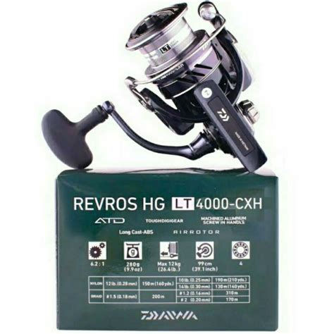 Jual Reel Daiwa Revros Tg Lt S D Power Handle Ready