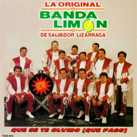 Mi Pasi N La M Sica De Banda La Original Banda El Limon Que Se Te