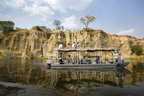 Kazinga Channel Uganda In Queen Elizabeth National Park