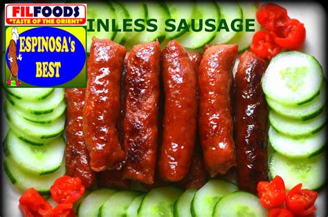 Espinosa S Best Bulacan Pork Longganisa Skinless