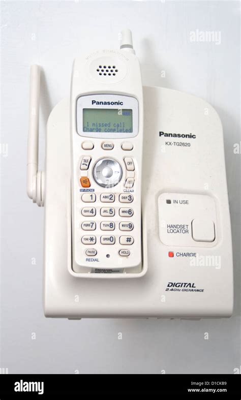 White Panasonic Kx Tg Digital Wall Mounted Telephone St Paul