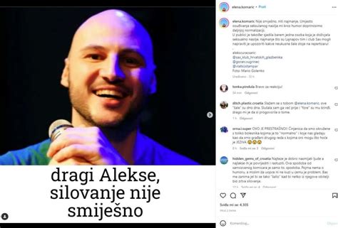 Komi Ar Iz Rijeke Alio Se O Silovanju Posjetiteljica Ale O